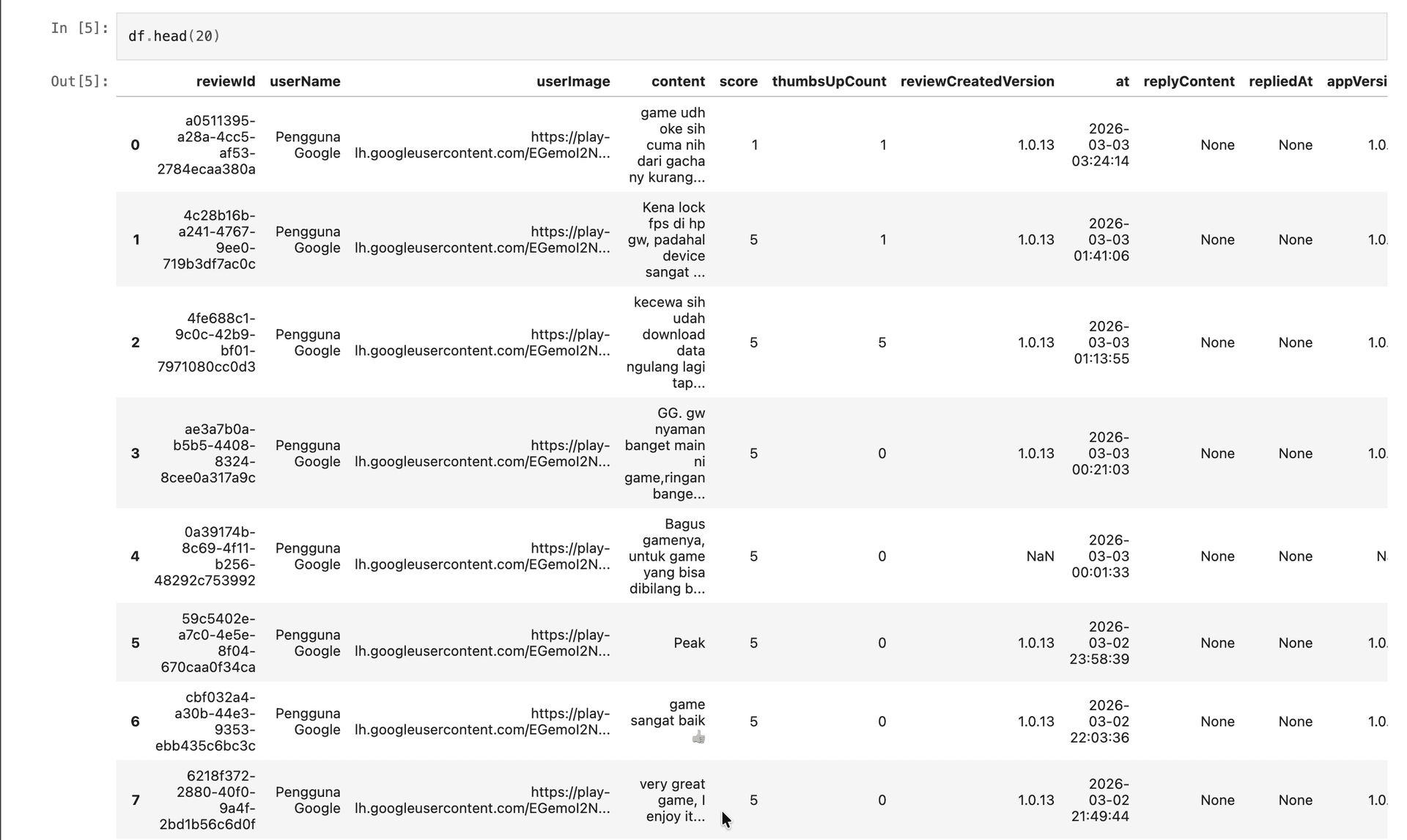 Endfield Sentiment Analysis